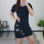 TUNIKA ANJA TEMNO MODRA