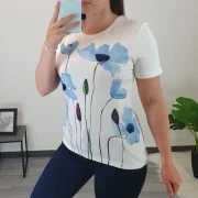MAJICA 8077 MODRA - slika 2