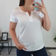 MAJICA 75C BELA