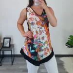 MAJICA LEKSI PISANA