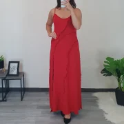 OBLEKA TAIA RDEČA - slika 3