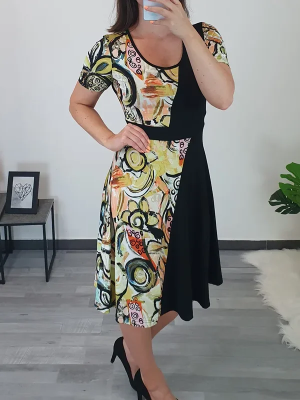 OBLEKA ŽANA ČRNA