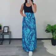 OBLEKA JANJA SVETLO MODRA