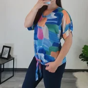 MAJICA 22363 TEMNO MODRA