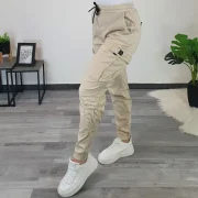 HLAČE DENISA Z ŽEPI 10691 BEŽ - slika 3