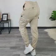 HLAČE DENISA Z ŽEPI 10691 BEŽ - slika 4