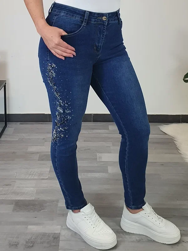PUSH UP JEANS HLAČE MG2952-A