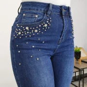 JEANS HLAČE AT852 - slika 2