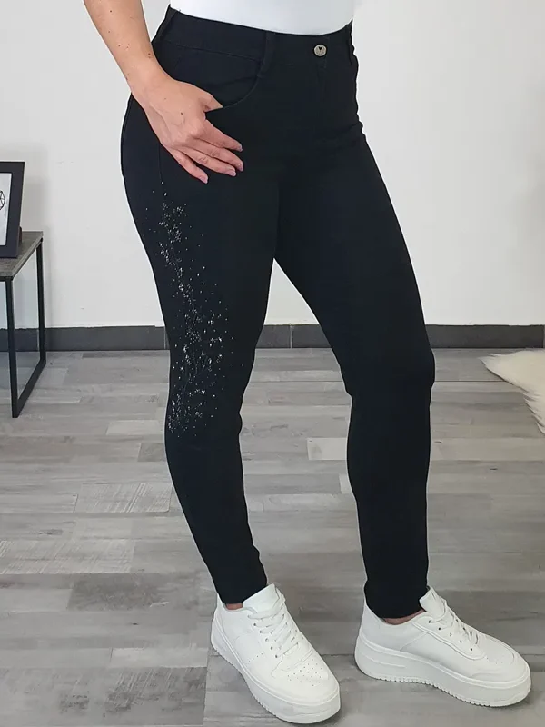 PUSH UP JEANS HLAČE MG2952-B