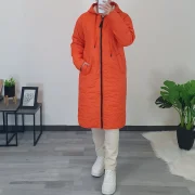 PLAŠČ Kenny S. 393890 ORANŽEN - slika 4