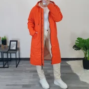 PLAŠČ Kenny S. 393890 ORANŽEN