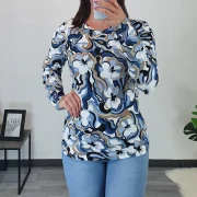 MAJICA 11906 MODRA