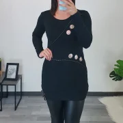 TUNIKA MARIJA ČRNA - slika 3