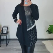 TUNIKA MILENA ČRNA - slika 3