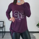 MAJICA ILONA VIJOLA