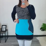 TUNIKA VERNA MODRA - slika 3