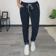 ŠPORTNE HLAČE MIJA TEMNO MODRE - slika 3