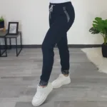 ŠPORTNE HLAČE MIJA TEMNO MODRE