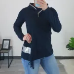 MAJICA TEREZA TEMNO MODRA
