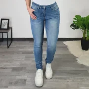PUSH UP JEANS HLAČE CY882 - slika 2