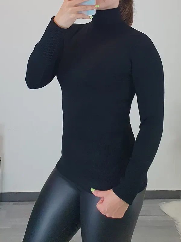 PULI PLETENINA DOLLIE 32992 ČRNA