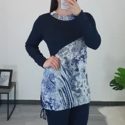 TUNIKA ELIN TEMNO MODRA - slika 2