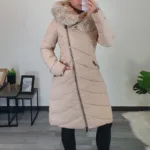 PLAŠČ OB238030 ROZA