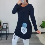 TUNIKA TENA TEMNO MODRA