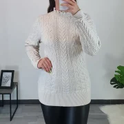 POLPULI PLETENINA KANITA BEŽ - slika 2