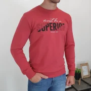 MOŠKI PULOVER 3713 RDEČA - slika 2