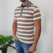 MOŠKA POLO MAJICA 149778 ORANŽNA