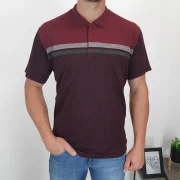 MOŠKA POLO MAJICA JACQ BORDO