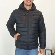 MOŠKA BUNDA 4256 ČRNA
