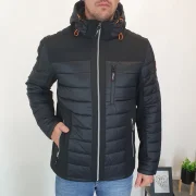 MOŠKA BUNDA 1449234 ČRNA - slika 3