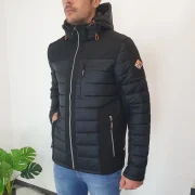 MOŠKA BUNDA 1449234 ČRNA - slika 4