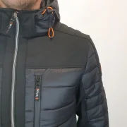 MOŠKA BUNDA 1449234 ČRNA - slika 5