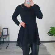 TUNIKA LIJA ČRNA - slika 2