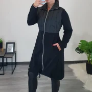 PLAŠČ ALTINA ČRN