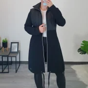 PLAŠČ ALTINA ČRN - slika 3