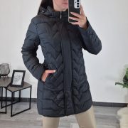 PLAŠČ 23030 ČRNA - slika 3