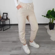 USNJENE HLAČE W900 BEŽ - slika 4