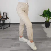 USNJENE HLAČE W900 BEŽ