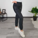 USNJENE HLAČE W900 ČRNE