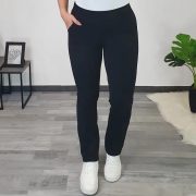 KOSMATENE ŠPORTNE HLAČE AJDA ČRNE