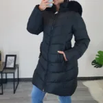 PLAŠČ TY229006 ČRN