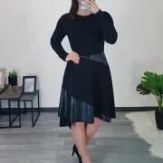 OBLEKA EMILI ČRNA - slika 2
