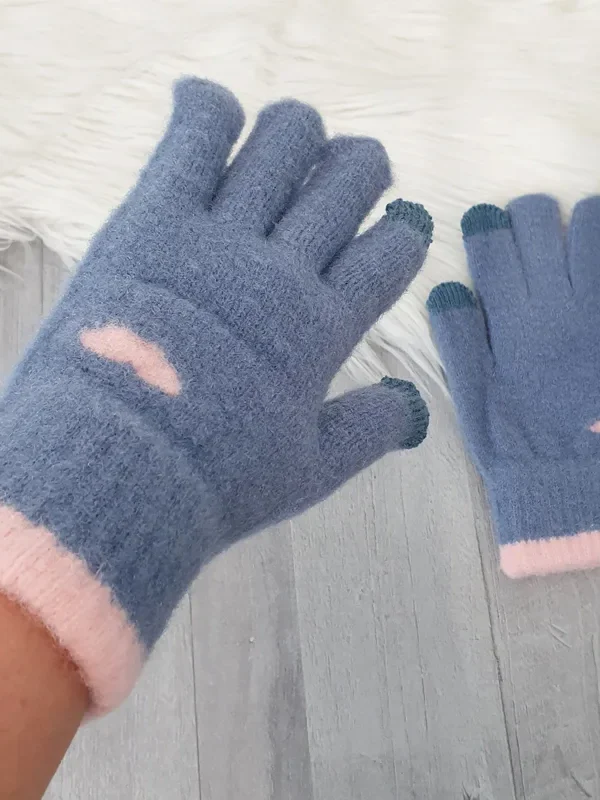 ŽENSKE ROKAVICE 5107 MODRA