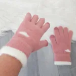 ŽENSKE ROKAVICE 5107 ROZA
