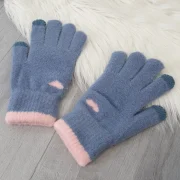 ŽENSKE ROKAVICE 5107 MODRA - slika 2