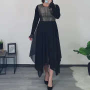 OBLEKA ESTERA ČRNA - slika 3